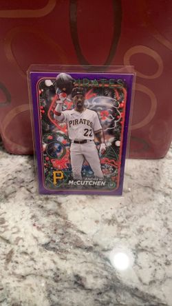Andrew McCutchen 2024 Topps Holiday Purple /99