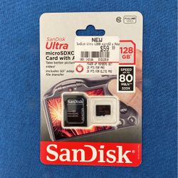 SanDisk Ultra 128GB With Adapter - Originally $59.99