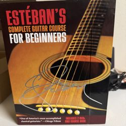 Estrban's Complete Guitar Course for Beginners w/2 CD's Used/excellent