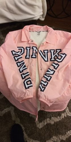 New!!! New!!! pink jacket asking $55 obo