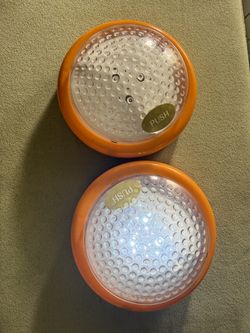 Set Up Two Working Battery Operated Push Lights Touch