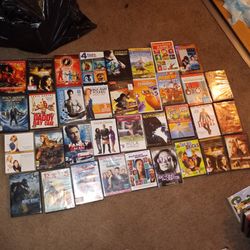 ALL 40 DVD MOVIES FOR $20.00