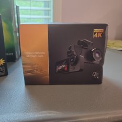 Three Channels 4K  Cam