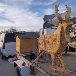Wooden Deer