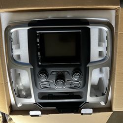 2013-2018 Dodge Ram Radio 8.4" Navigation Screen Dash Bezel Climate Control