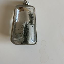 Quartz Inclusion Pendant