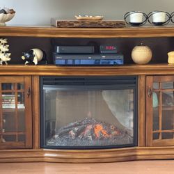 Cabinet With Electric firebox