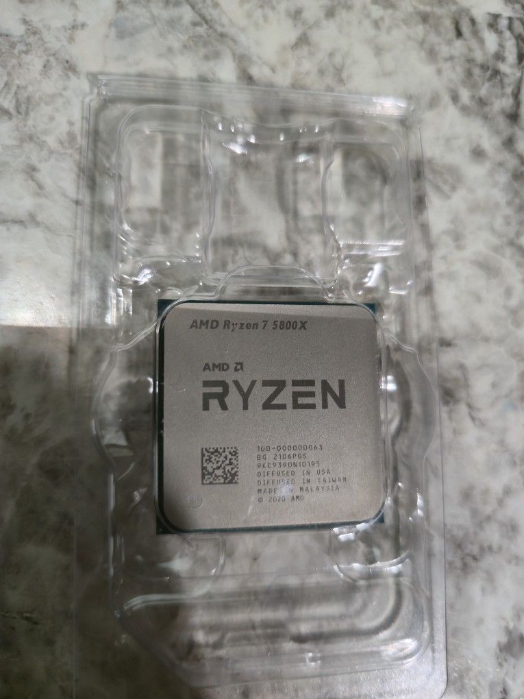 AMD Ryzen 7 5800X 8-core, 16-thread Unlocked Desktop Processor