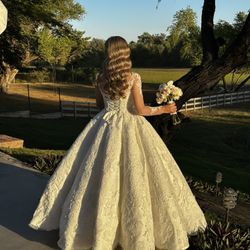 Vestido De Novia Ivory Talla Small