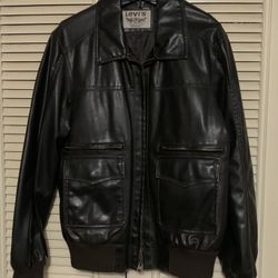 Levi’s Leather Jacket Large Men’s Vintage 