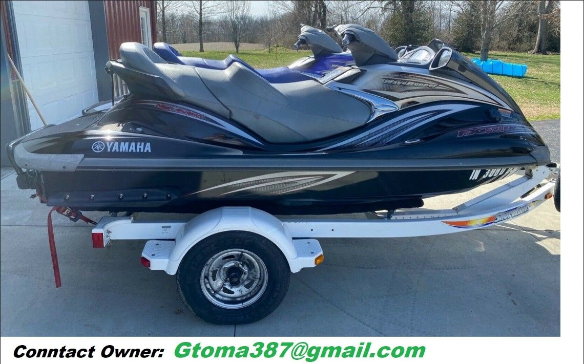 Photo Boat Jet Skis Yamaha FX Cruiser 2006 HO FX Cruiser Trailer Included