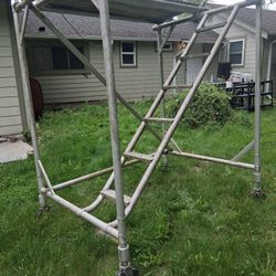 Fold Up Aluminium Heavy Duty Scaffolding  