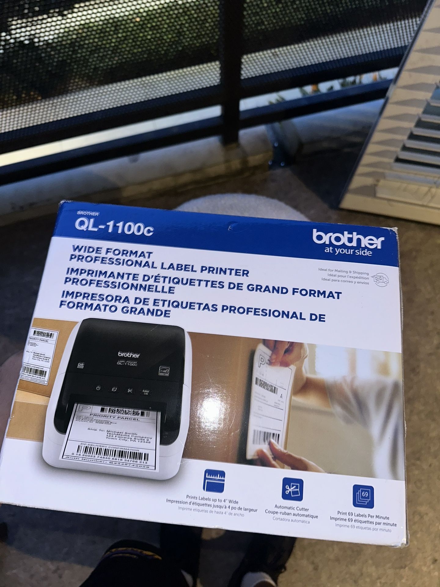 QL-1100c Wide Format Label Printer