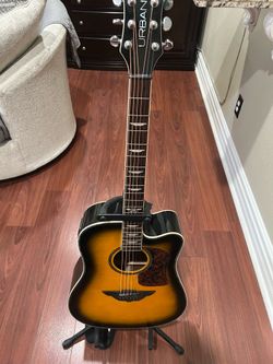 Keith Urban Player Acoustic 6 String Guitar Sunburst Great Condition