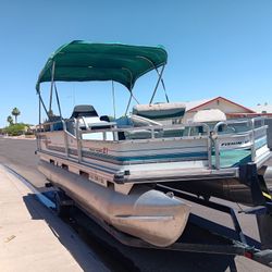 1995 Sun Tracker Pontoon Boat 7000obo