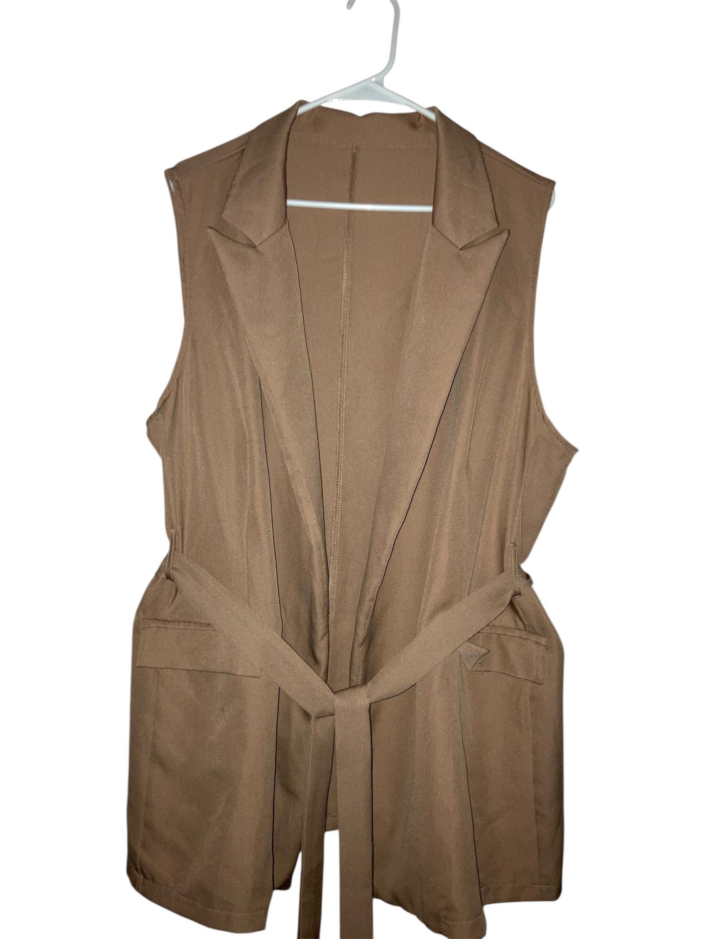 Brown Vest