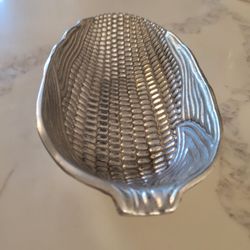 Pewter Corn Dish Bowl