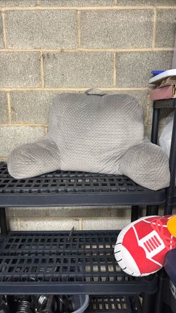 Gray Backrest Ready Pillow 