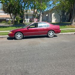 1997 Red Honda Accord 