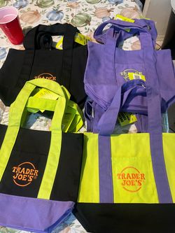 Trader Joe's Canvas Tote Bags