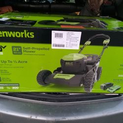 Greenworks Lawnmower 40v