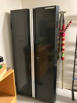 Husky storage cabinet