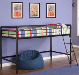 Metal Twin Bed  Frame With ladder…No