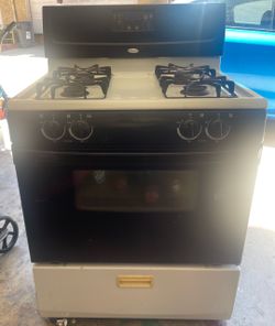 Whirlpool Gas Range Stove 4-Burner