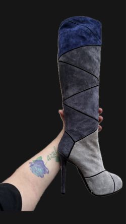 Roger Vivier Boutique 9 Emmery Suede Tall Boots