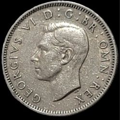 UNITED KINGDOM COIN 1949 - 1 shilling King George VI