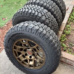 Tacoma TRD Wheels Tires 255/75/17 