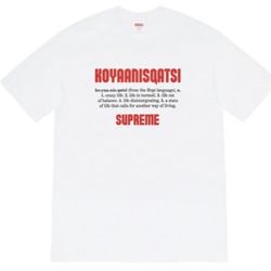 New Supreme Tee (Large)