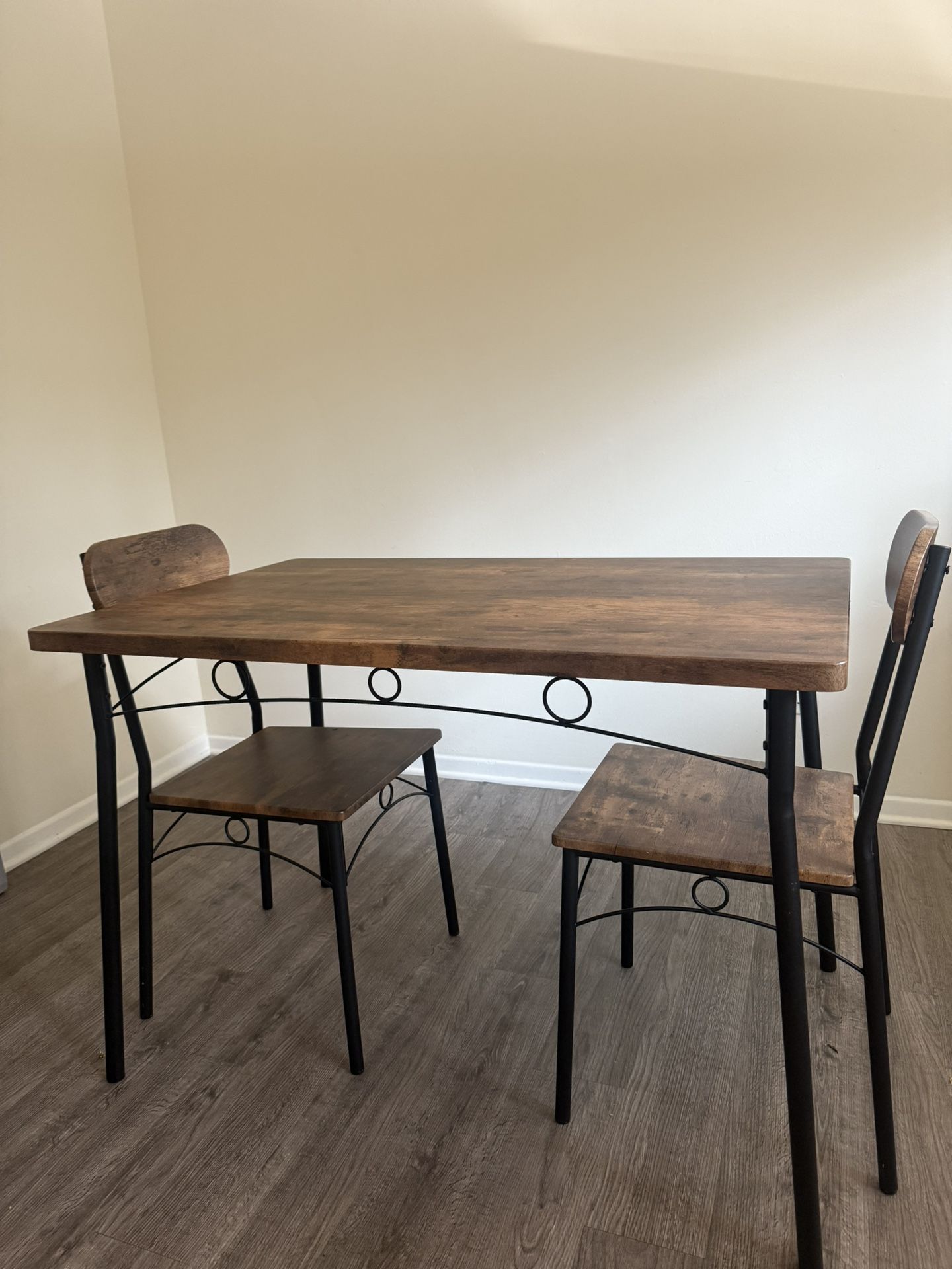 Dining Table + 2 Chairs