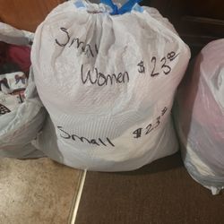 Full Bag Of WOMEN Size SMALL CLOTHES