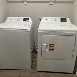 Brand New Whirlpool Washer N Dryer Set