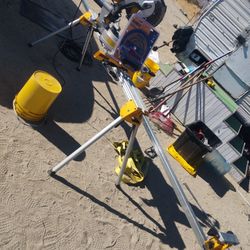 DeWalt Chop Saw And DeWalt Stand 