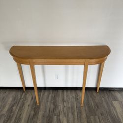 Solid Wood Console Table - 54" Long