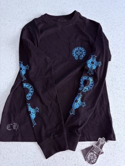Chrome Hearts Long Sleeve Blue And Black