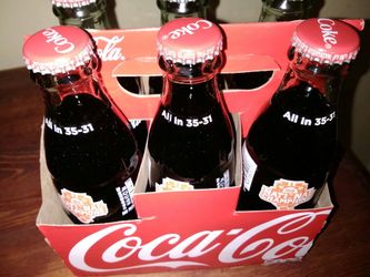 CLEMSON TIGERS CHAMPIONSHIP COKE BOTTLES