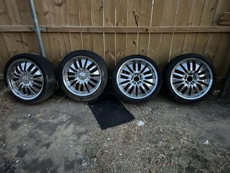 17” Universal Chrome Rims 