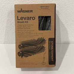 Wagner Levaro Brush Kit Heavy Duty for stone and concrete