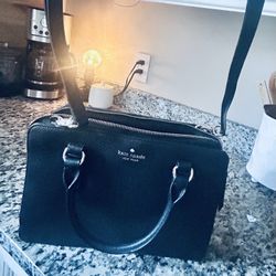 Blk Kate Spade Crossbody Purse