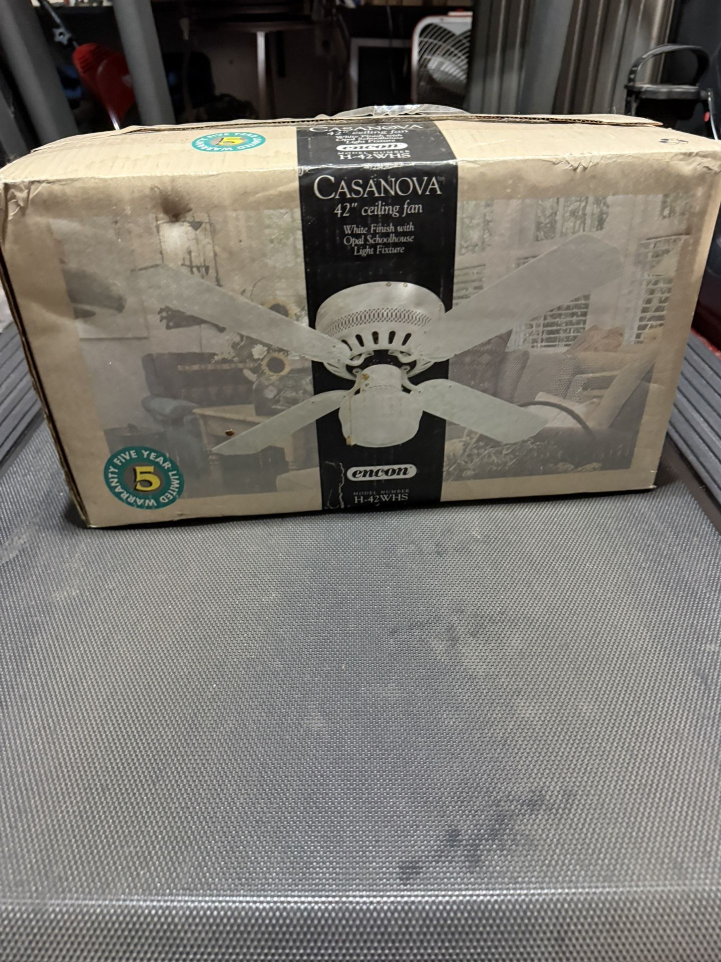 2 Casanova 42 Inches Ceiling Fan.