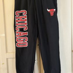 Ultra Game Chicago Bulls  Fleece Joggers NBA Michael Jordan Sz Small 