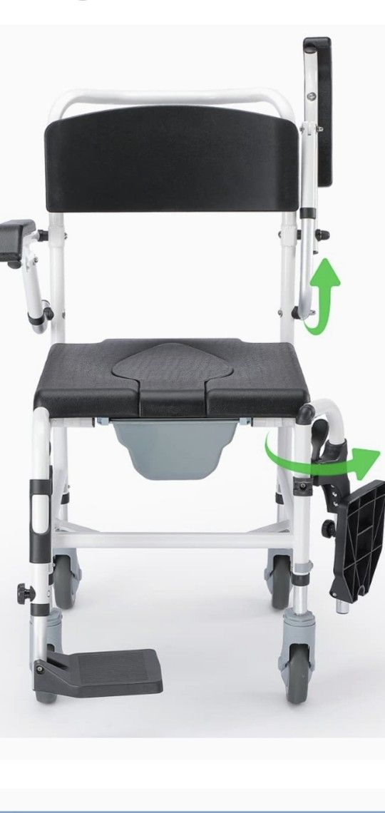 Commode Wheelchair-GCF-28HFK-Cw-3302