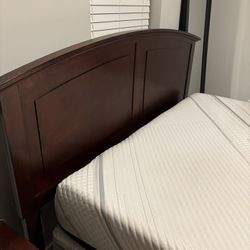 Brown Queen Bed Frame