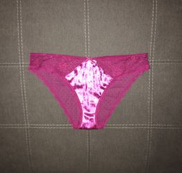 New Victoria Secret panties XL plush velvet luxurious shiny