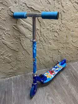 Sonic the Hedgehog Folding Kick Scooter - See My Other Items π