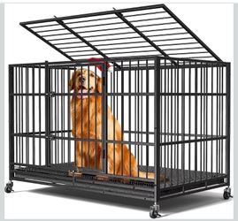 Heavy duty large dog crate