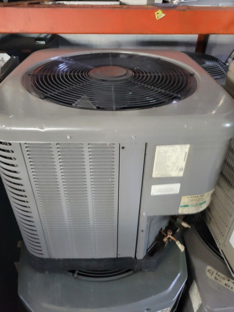 2.5 Ton Rheem AC Air Conditioner Condenser Compressor R410a 16 Seer 2015 Used With Freon  